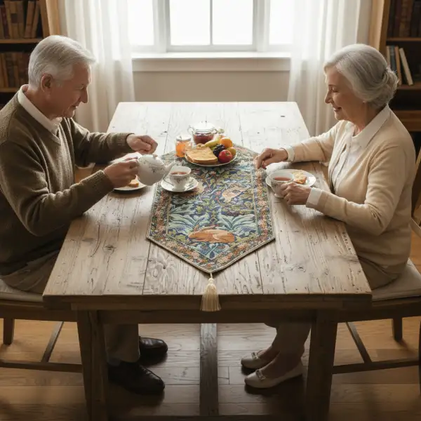 Brother Rabbit Small Decorative Table Mat | Life Style 2