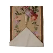 French Floral Roses Small Decorative Table Mat | Close Up 5