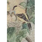 Nature's Harmony Finch Wall Tapestry Banner | Close Up 2