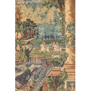 Versailles Castle Italian Tapestry - 26 in. x 32 in. cotton/viscose/Polyester by Charles le Brun. | Close Up 2