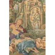 Pastorale Italian Tapestry - 76 in. x 26 in. cotton/viscose/Polyester by Francois Boucher | Close Up 2