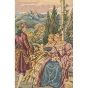 Dame E Lago Italian Tapestry - 43 in. x 26 in. cotton/viscose/Polyester by Francois Boucher | Close Up 2
