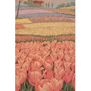 Tulipani Italian Tapestry - 35 in. x 25 in. Cotton/Polyester/Viscose by Alberto Passini | Close Up 1