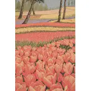 Tulipani Italian Tapestry - 35 in. x 25 in. Cotton/Polyester/Viscose by Alberto Passini | Close Up 2