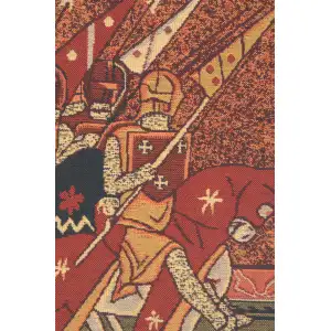 Godfroid Belgian Cushion Cover - 16 in. x 16 in. Cotton/Viscose/Polyester by Charlotte Home Furnishings Inc