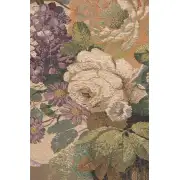 Elegant Masterpiece Beige Belgian Tapestry Wall Hanging | Close Up 1