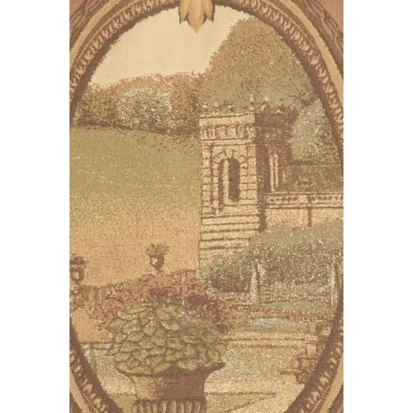 Courtyard Surroundings Belgian Tapestry | Close Up 2