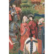 Duke Of Berry I Belgian Tapestry Wall Hanging - 35 in. x 25 in. CottonWool by Charlotte Home Furnishings | Close Up 1
