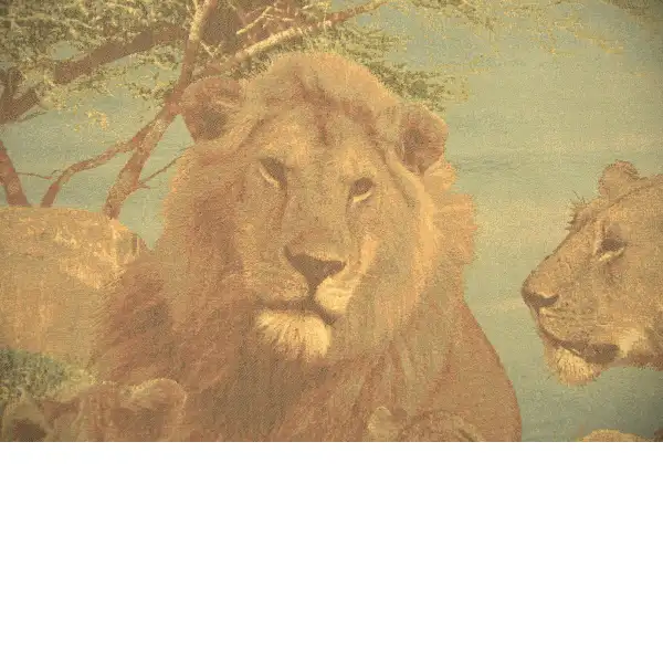 Lions Pride Belgian Tapestry | Close Up 1