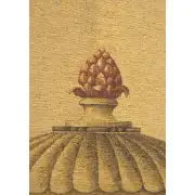 Filigrie Urn Pediment Belgian Wall Tapestry | Close Up 2