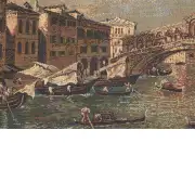 Ponte Rialto II Italian Tapestry | Close Up 1