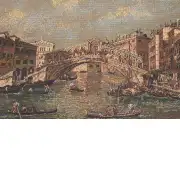 Ponte Rialto II Italian Tapestry | Close Up 2