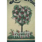 Love Grows Wall Tapestry | Close Up 1