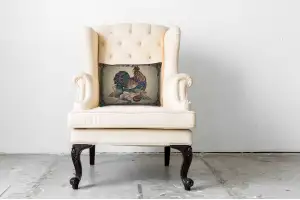 Roostercopia Tapestry Cushion Cover