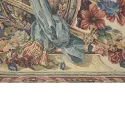 Shield and Sword Beige Italian Wall Tapestry | Close Up 2