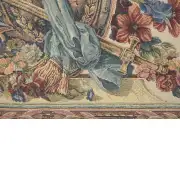 Shield and Sword Beige European Tapestries | Close Up 2