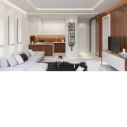 Spring Magnolia Wall Tapestry Bell Pull | Life Style 1