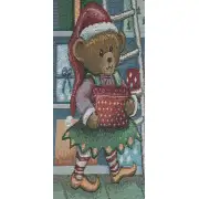 Bear Elf Workshop Decorative Bell Pull | Close Up 2