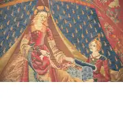 Le Desir Clair Belgian Tapestry Wall Hanging | Close Up 2