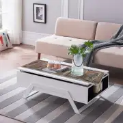 Safari Animals I with Beige Tassel Tapestry Table Mat | Life Style 1