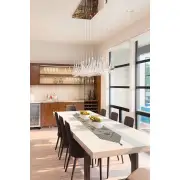 Garden Elements Green Tassel Tapestry Table Mat | Life Style 1