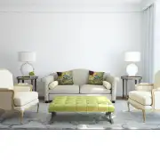 Composition VIII by Kandisnky Belgian Sofa Pillow Cover | Life Style 1