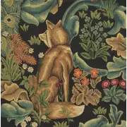 Wolf By William Morris Belgian Cushion Cover - 18 in. x 18 in. Cotton/Viscose/Polyester by William Morris | Close Up 1