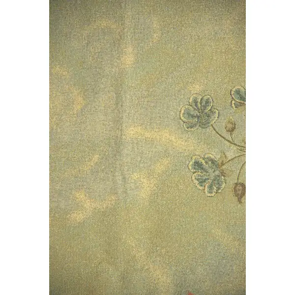 The Grand Bouquet Beige Belgian Tapestry | Close Up 1