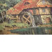 Mill House Stretched Wall Tapestry | Close Up 1