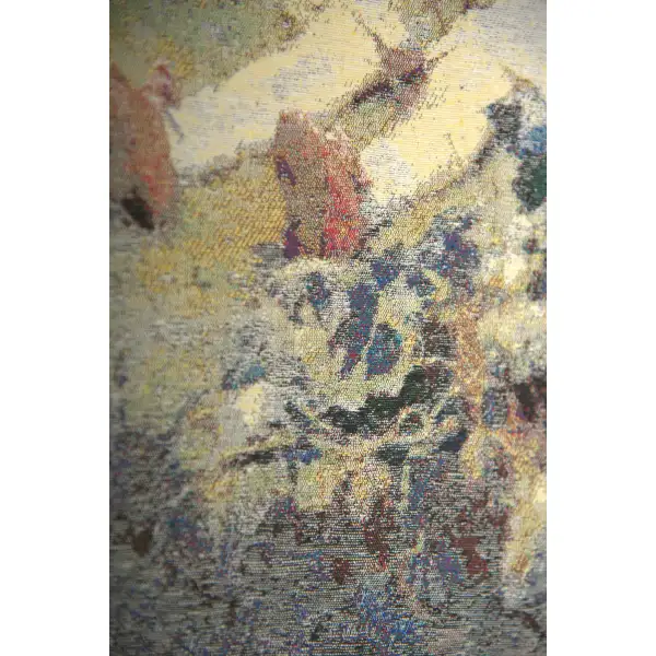 Garden Girls Stretched Wall Tapestry | Close Up 1