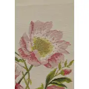 Peonies White Decorative Table Mat | Close Up 4