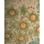 Orange Tree Arabesque Light French Table Mat - 19 in. x 71 in. Cotton by William Morris | Close Up 1