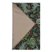 Orange Tree Arabesque Blue Decorative Table Mat | Close Up 5