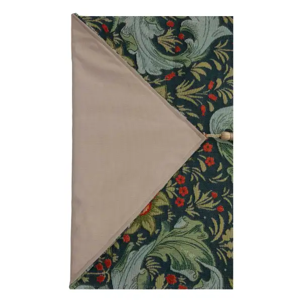 Orange Tree Arabesque Blue Decorative Table Mat | Close Up 5