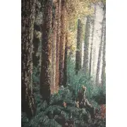 Forest Path Stretched Wall Tapestry | Close Up 2