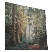 Forest Path Stretched Wall Tapestry | Close Up 3
