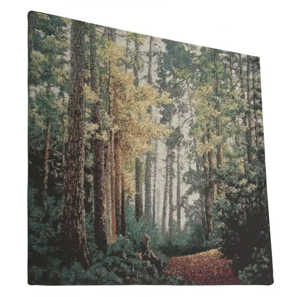Forest Path Stretched Wall Tapestry | Close Up 3