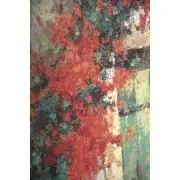 Villa Flora Over Door Stretched Wall Tapestry | Close Up 2