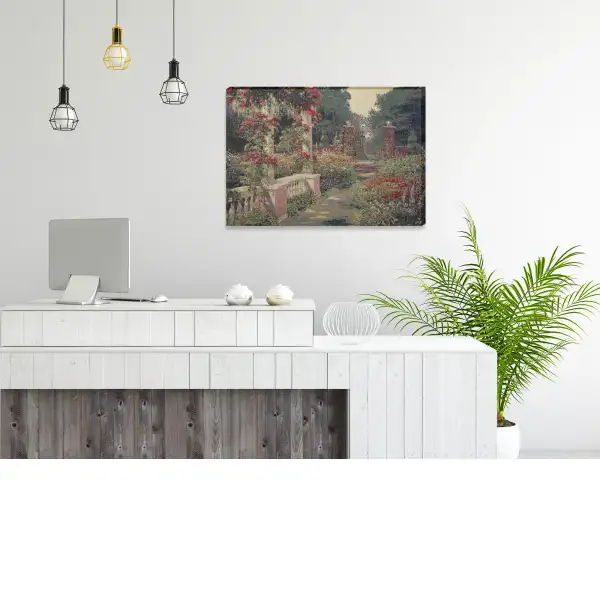 Forgotten Garden  Stretched Wall Tapestry | Life Style 1