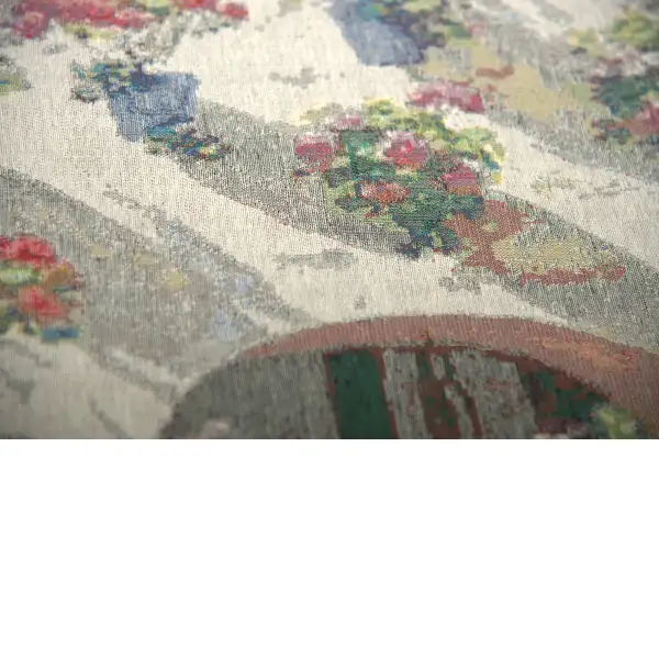 Cordoba Patio Stretched Wall Tapestry | Close Up 1