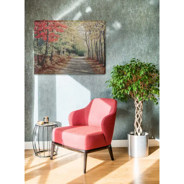 Into the Woods Stretched Wall Tapestry | Life Style 1