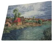 Mill House Stretched Wall Tapestry | Close Up 3