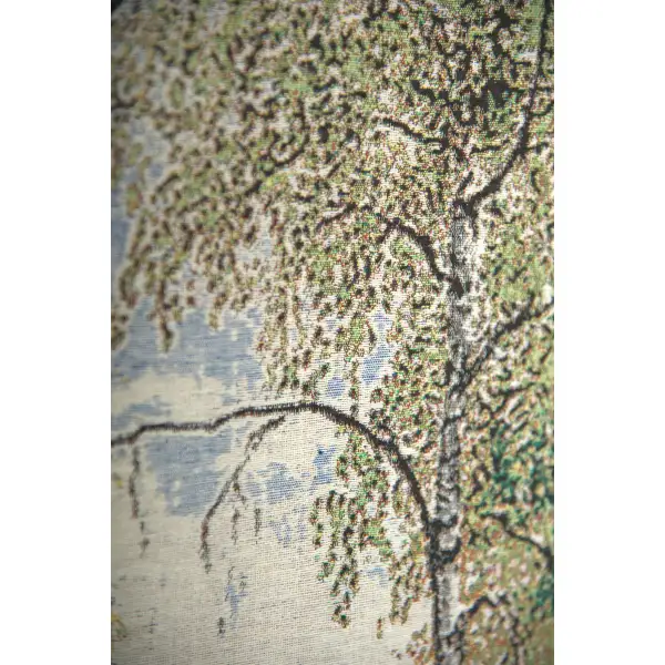 Brook between the Trees Stretched Wall Tapestry | Close Up 2