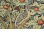 Woodpecker Right By William Morris Belgian Cushion Cover - 18 in. x 18 in. Cotton/Viscose/Polyester by William Morris | Close Up 2