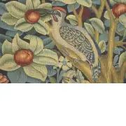 Woodpecker Left By William Morris Belgian Cushion Cover - 18 in. x 18 in. Cotton/Viscose/Polyester by William Morris | Close Up 2