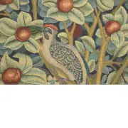 Woodpecker Left By William Morris Belgian Cushion Cover - 18 in. x 18 in. Cotton/Viscose/Polyester by William Morris | Close Up 3