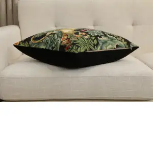 Lion By William Morris Belgian Cushion Cover - 18 in. x 18 in. Cotton/Viscose/Polyester by William Morris