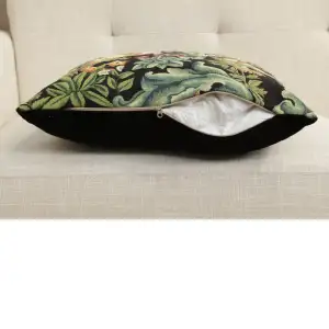 Lion By William Morris Belgian Cushion Cover - 18 in. x 18 in. Cotton/Viscose/Polyester by William Morris