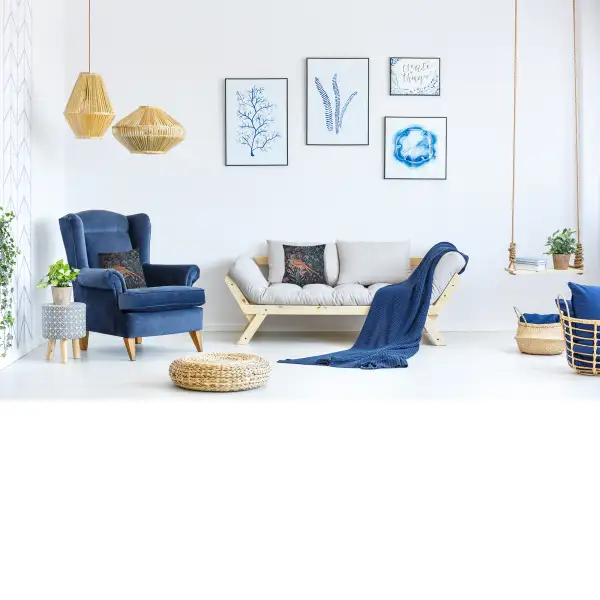 Faisan Bleu French Couch Pillow Cushion | Life Style 1