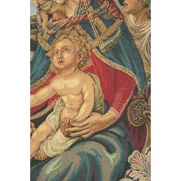 Madonna de Botticelli French Tapestry | Close Up 2